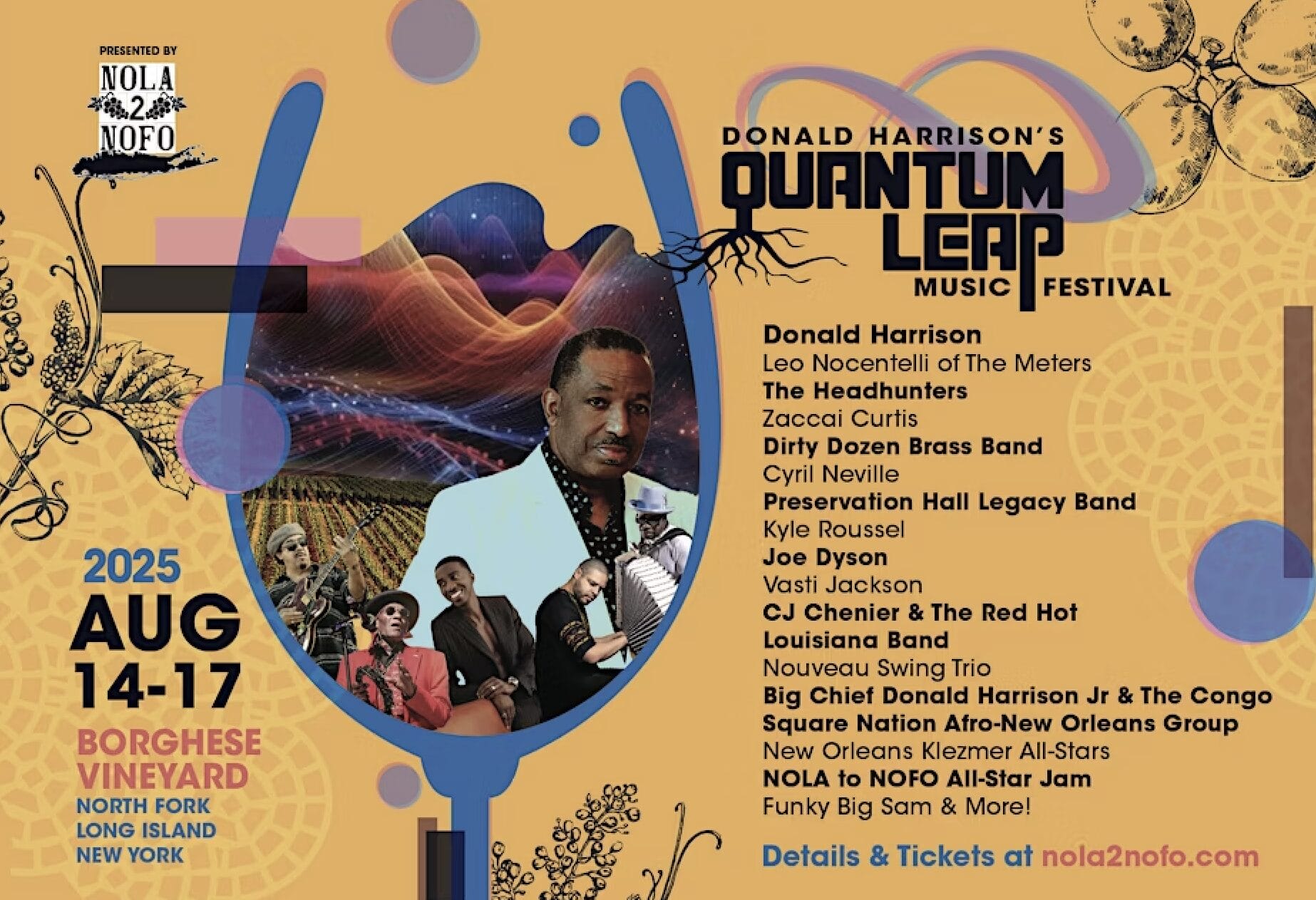 Donald Harrison Unveils Artist Lineup for Second Installment of Quantum Leap Festival: Dirty Dozen Brass Band, The New Orleans Klezmer All-Stars and More